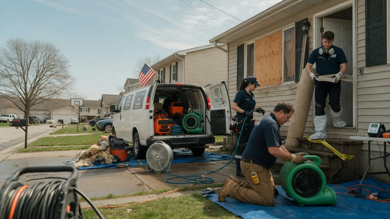 Water Damage Restoration in Eskdale, WV near me